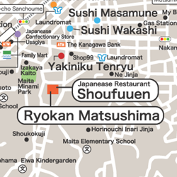 restaurant guide map in maita