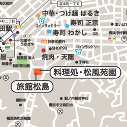 restaurant guide map in maita